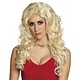 Pruik lang blond haar Jody