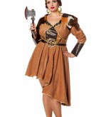 Viking Vrouw Kostuum Jurk