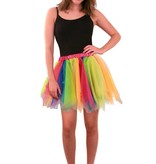 Tule rok regenboog dames