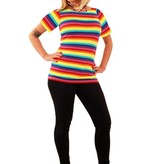 T-shirt regenboog dames