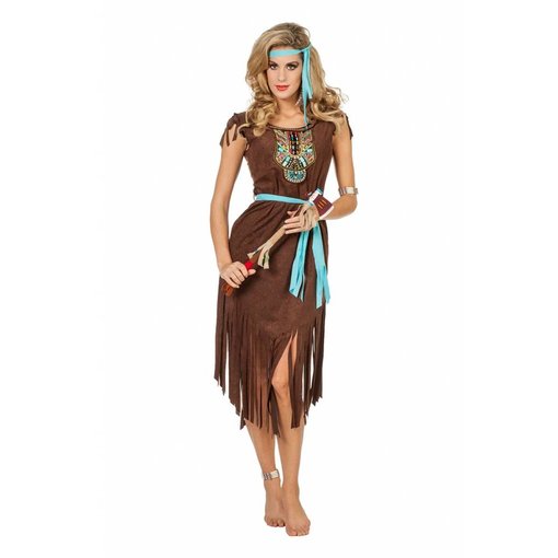 Indiaans Kostuum Rok Kort Vrouw