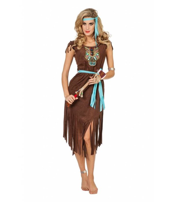 Indiaans Kostuum Rok Kort Vrouw