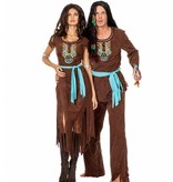 Indiaans Kostuum Rok Kort Vrouw