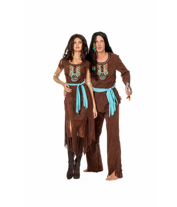 Indiaans Kostuum Rok Kort Vrouw