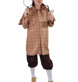 Sherlock Holmes Detective Kinder Kostuum Maat 116