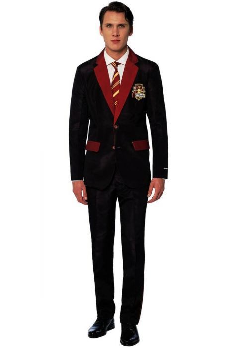 Suitmeister Harry Potter Gryffindor™ - Mannen Kostuum - Tovenaar Kostuum - Gekleurd - Maat XXL
