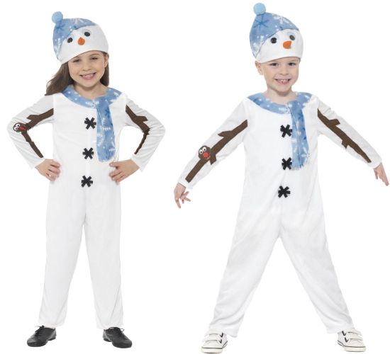 Kleine Sneeuwpop kind afbeelding
