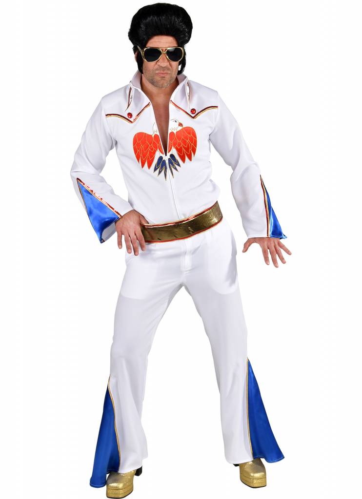 doel silhouet invoeren Carnaval kostuum Elvis man luxe - Feestbazaar.nl