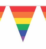 Vlaggenlijn regenboog 10 m