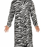 Zebra Jumpsuit met Capuchon