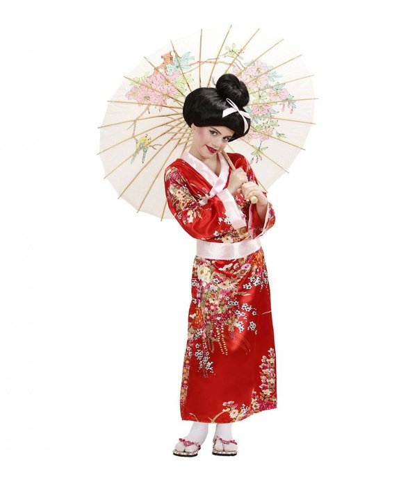 Geisha Flower Kostuum Meisje