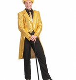 Slipjas goud pailletten heren