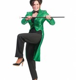 Slipjas pailletten groen vrouw