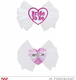 Haarclip Bride to be wit