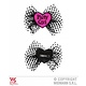 Haarclip Party Girl zwart