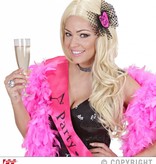 Haarclip Party Girl zwart