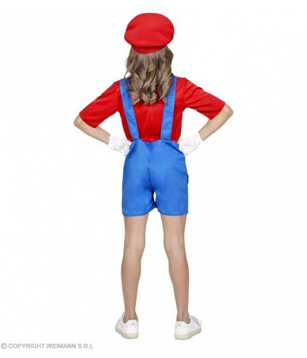 Mario Loodgieter Kostuum Meisje