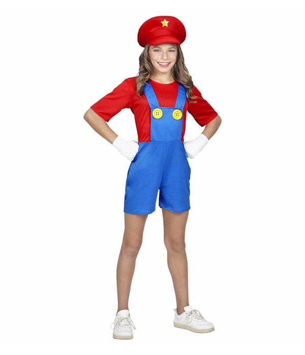 Mario Loodgieter Kostuum Meisje