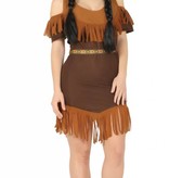 Akule Indianen Kostuum Vrouw