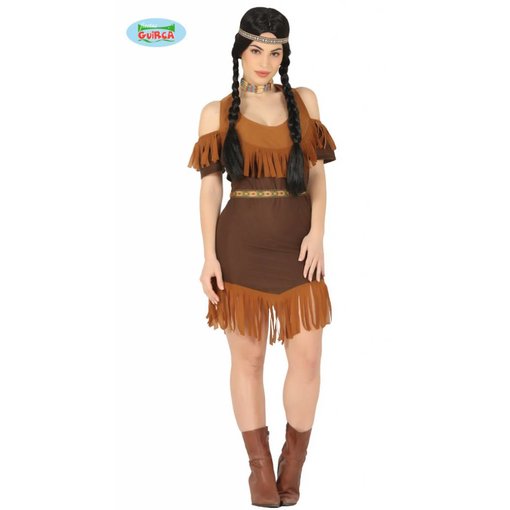 Akule Indianen Kostuum Vrouw