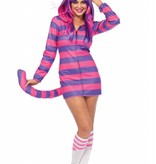 Cozy Cheshire Wonderland kattenkostuum