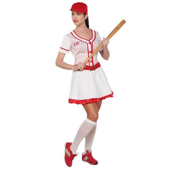 Honkbal Kostuum Vrouw