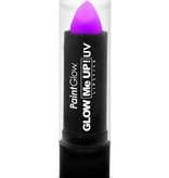 UV Glow in the dark lipstick Paars