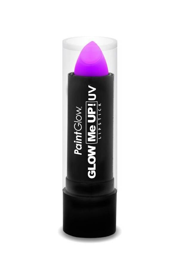 UV Glow in the dark lipstick Paars