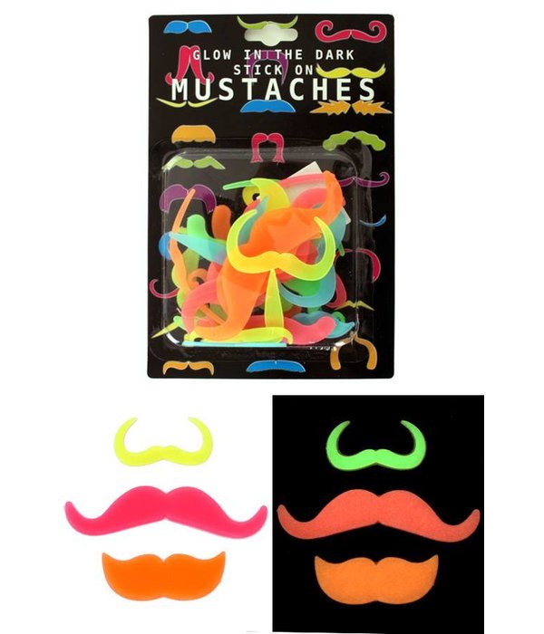 Glow in the dark snorretjes