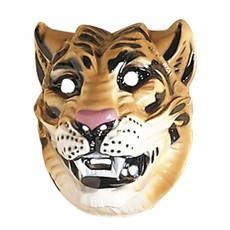 Plastic masker tijger