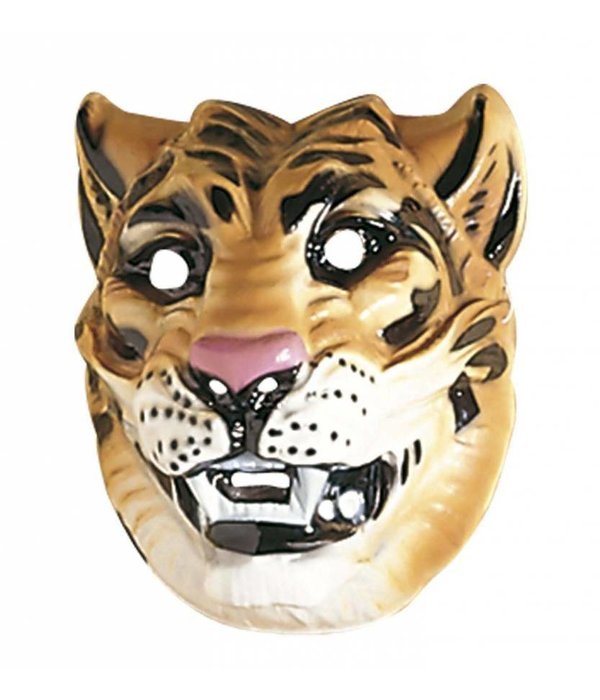 Plastic masker tijger