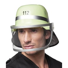 Brandweerhelm verstelbaar pvc volwassenen