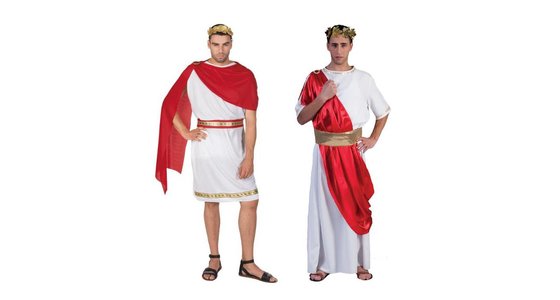 Broederschap Maar cijfer Nr.1 in Griekse & Romeinse kleding! - Feestbazaar.nl
