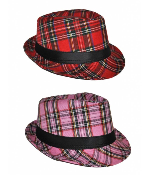 Schotse hoed Kojak geruit