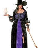 Heks paars/zwart