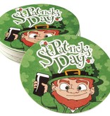 10 Bierviltjes St Patrick's Day (10 cm)