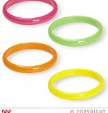 Set van 4 Neon armbanden