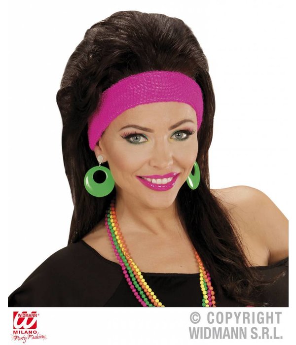 Oorringen neon groen