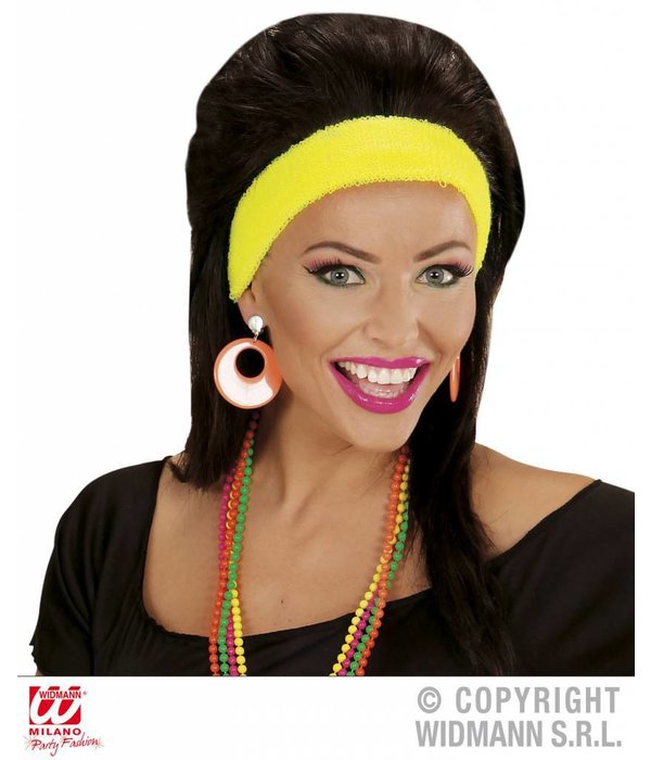 Oorbellen neon oranje