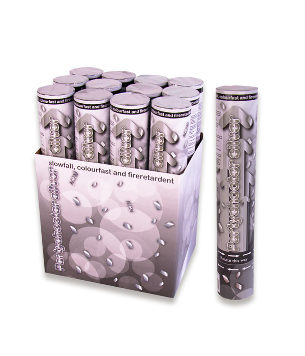 Party shooter zilver 30 cm