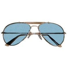 Bril piloot blauw