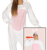 Konijn Pyjama Onesie Man/Vrouw