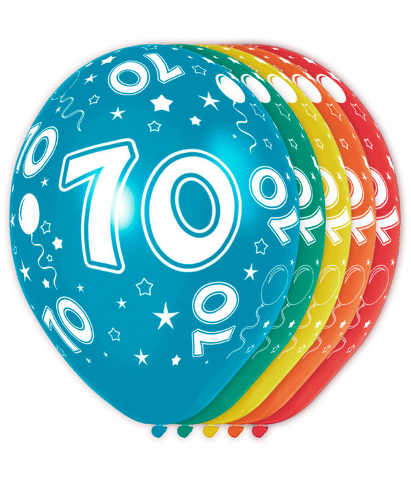 Ballonnen 70 jaar (5st)