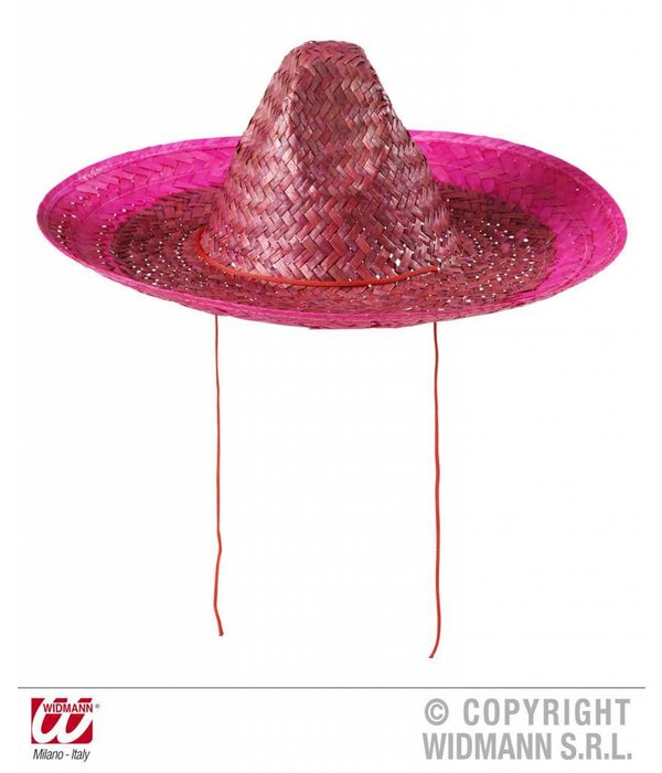 Sombrero roze 48cm