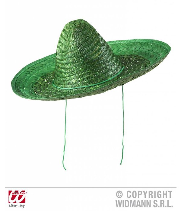 Sombrero groen 48cm