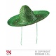 Sombrero groen 48cm