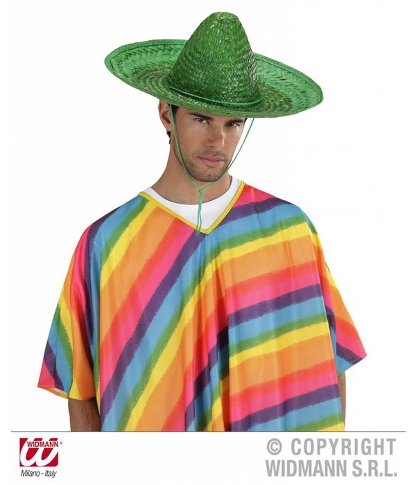 Sombrero groen 48cm