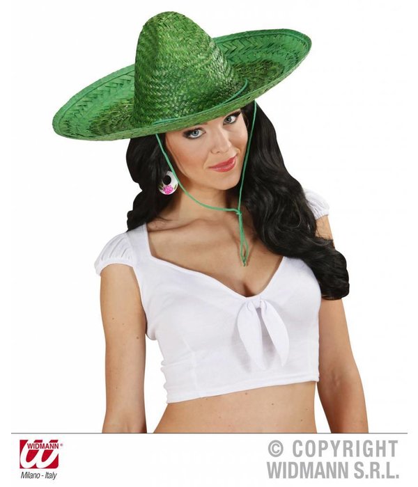 Sombrero groen 48cm