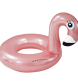 Flamingo zwemband roze opblaasbaar
