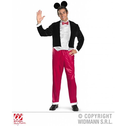 Muis Mickey Mouse kostuum man